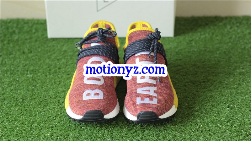 Adidas X PW Pharrell Williams NMD HU Race Bold Yellow